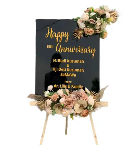 Papan Bunga Akrilik kawasan industri osowilangun