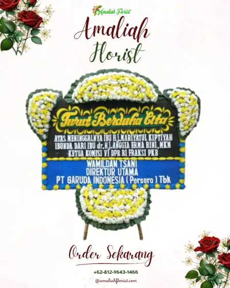 Papan Bunga Duka kawasan industri osowilangun